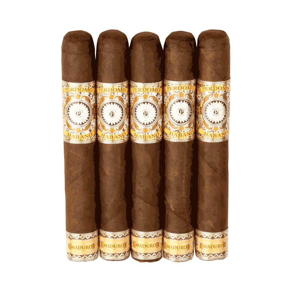 Perdomo Habano Bourbon Barrel-Aged Maduro Epicure 5-Pack, , jrcigars